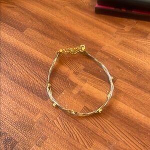 Elegant Gold and Silver Women's Bracelet